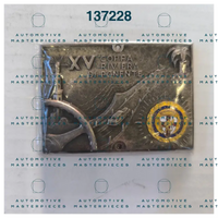 OB-137228 Official race participation badge 1955 XV Coppa Riviera di Ponente - Circuito di Ospedaletti