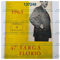 OB-137248 Official programme of the race 1963 47ᴬ Targa Florio
