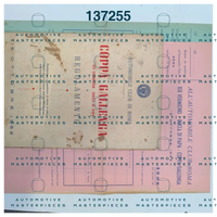 OB-137255 Official rules of the race 1952 XIX Vermicino - Rocca di Papa -Coppa Gallenga