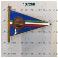 OB-137268 Official race participation badge 1951 V Coppa d'Oro Internazionale delle Dolomiti