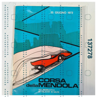 OB-137278 Official programme of the race 1972 Corsa della Mendola