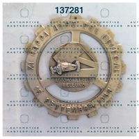OB-137281 Official race participation badge 1968 XI Coppa Alpe del Nevegal