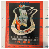 OB-137282 Official programme of the race 1946 III Circuito Automobilistico Internazionale di Milano - Coppa Mercanti