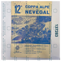 OB-137283 Official programme of the race 1969 XII Coppa Alpe del Nevegal
