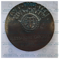 OB-137320 AC Milan coin awarded to Alessandro Gaboardi for the 1947 Italian Racing Championship