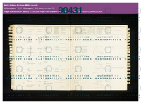 OB-90431 Copy of original Dutch military conscription register with mention of Simon Petrus Adrianus Klaver.