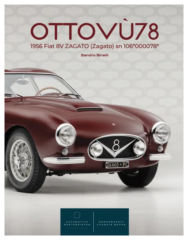 OTTOVÙ78 1956 Fiat 8V ZAGATO (Zagato) 106*000078* Book