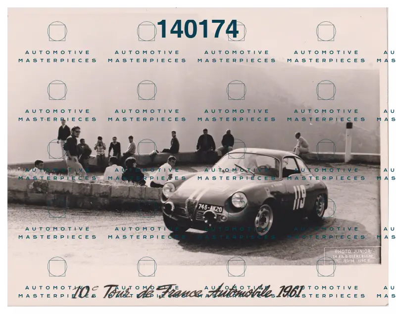 Louche owner 1961 09 14-22 Tour de France Automobile Startnummer 119 original.jpeg