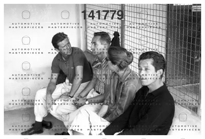 Cahier gettyimages-861201768-612x612 Phil Hill, Wolfgang von Trips, Olivier Gendebien, 1000 Km of Nürburgring, Nurburgring, 03 August 1958. Wolfgang von Trips, Phil Hill and Olivier Gendebien in the Ferrari garage.jpg