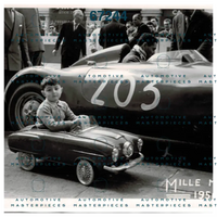 PH-67244 Photo 1956 XXIII Mille Miglia - Coppa Franco Mazzotti 28 Apr 1956 - 29 Apr 1956 #203 Zerbini Adriano