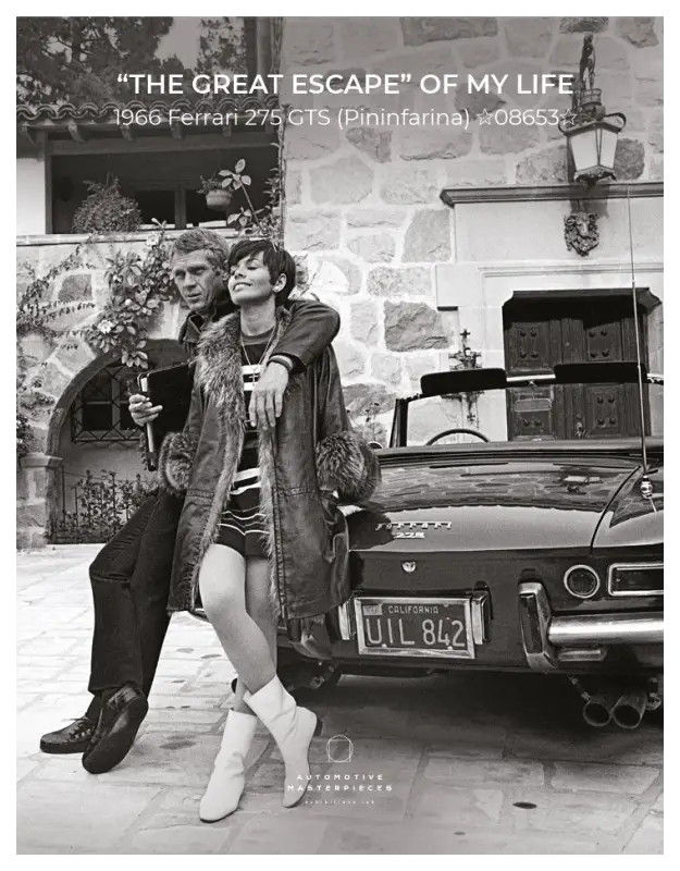 ’THE GREAT ESCAPE’ OF MY LIFE - 1966 Ferrari 275 GTS (Pininfarina) 08653 Book